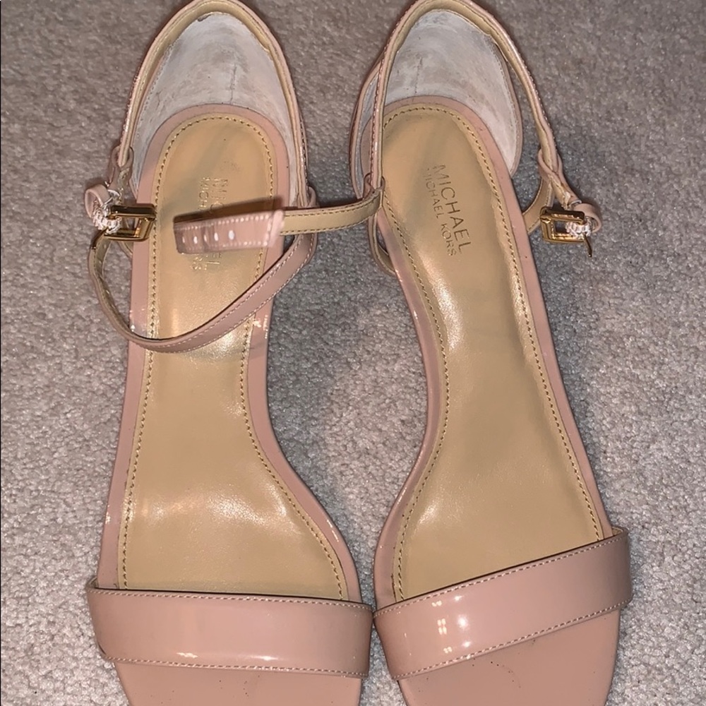 Michael Kors heels nude
